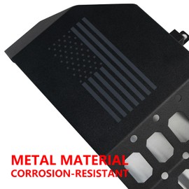 ETL INDUSTRIES Front Door Storage Pockets, Door Side Insert Organizer Tray Box For 2018-2024 Jeep Wrangler JL JLU 4XE & 2020-2024 Gladiator JT (Not for Power Seats)