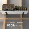 LEOPO 14" Lx2.5 W 2 Pack Free Hanging T Shelf