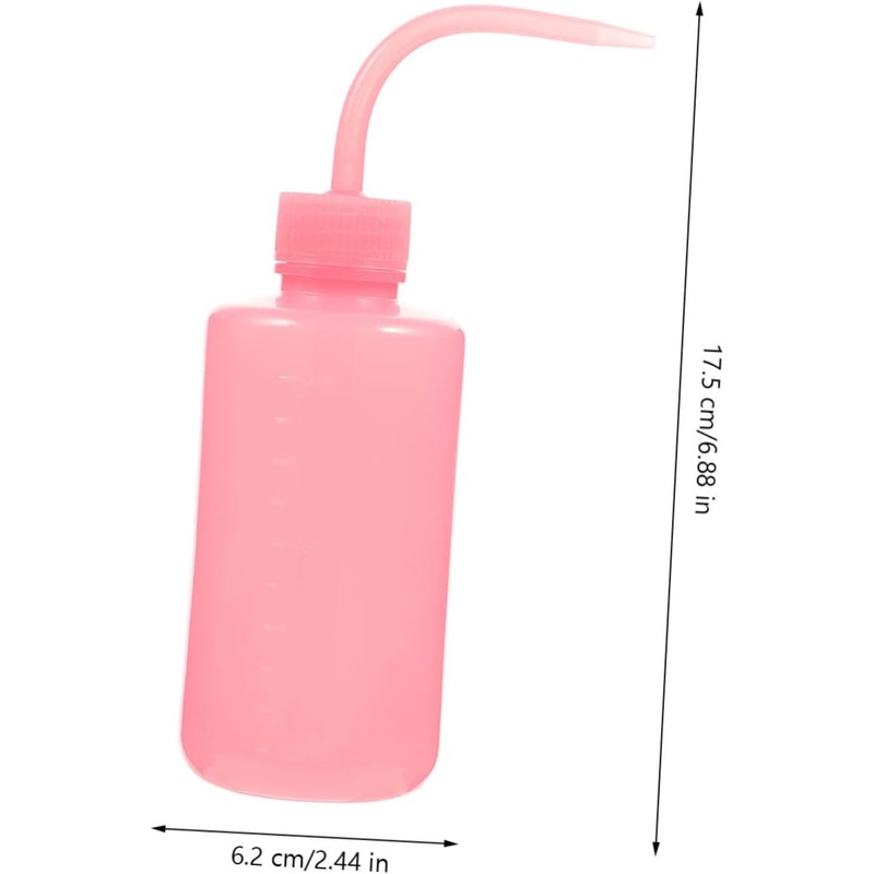 Happyyami Botella Exprimible de 250ml para Limpieza de Pestañas, 8