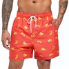 Men's Swim Trunks Quick Dry Beach Shorts with Compression Liner