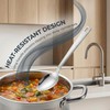 4 Pack Stainless Steel Serving Spoons, 12 Inch Large Buffet