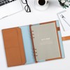 Skycase A5 Binder, A5 Ring Binder, A5 Refillable, PU Leather