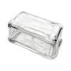 Fox Run Glass Butter Dish With Cover, For The Counter