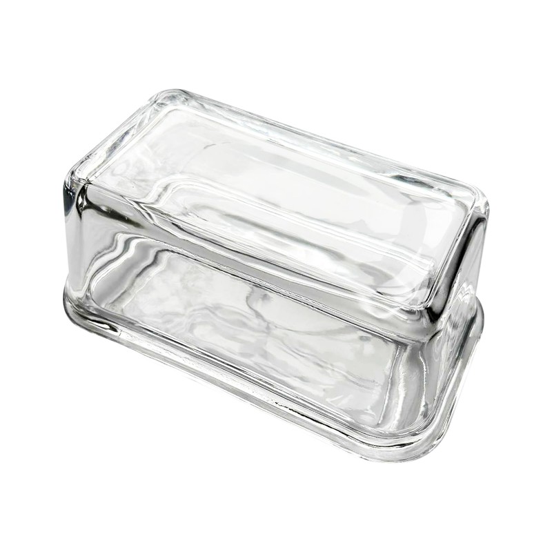 Fox Run Glass Butter Dish With Cover, For The Counter