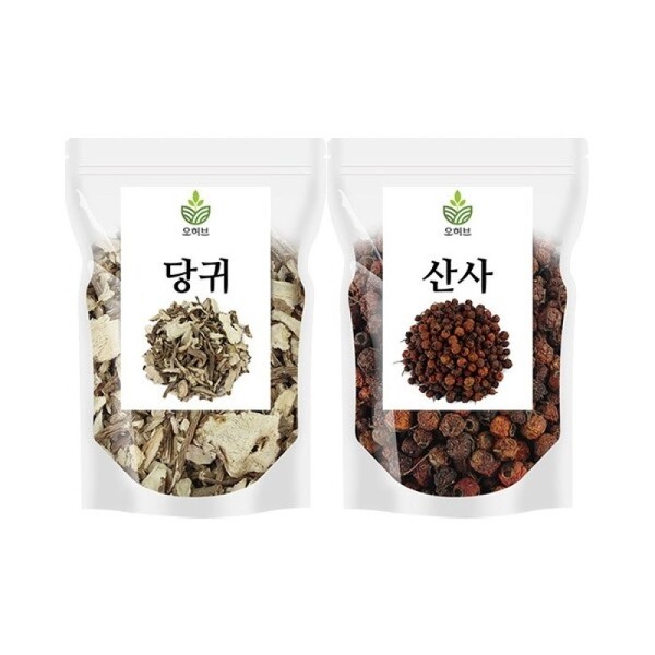 Domestically produced Angelica and Sansae set Angelica and Sansae tea