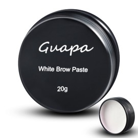 Eyebrow White Mapping Paste Eyebrow Permanent Makeup Mapping Paste 20g/0.7oz Cream Brow Paste Brow Lip Shape Position Tool (Black Tin)