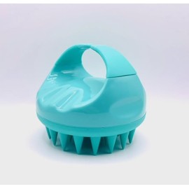 Generic Scalp Brush Massager - Scalp Scrubber Silicone - Bristles Exfoliate and Remove Dandriff - Massage Scalp - Hair Growth and Dandriff Removal - Wet or Dry Hair Brush for Scalp Care (Black)