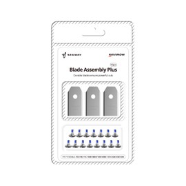 Segway Navimow Blade Assembly Plus for Navimow X3 Series, H800N-VF, H1500N-VF, H3000N-VF, i105N, i110N (12 pcs)