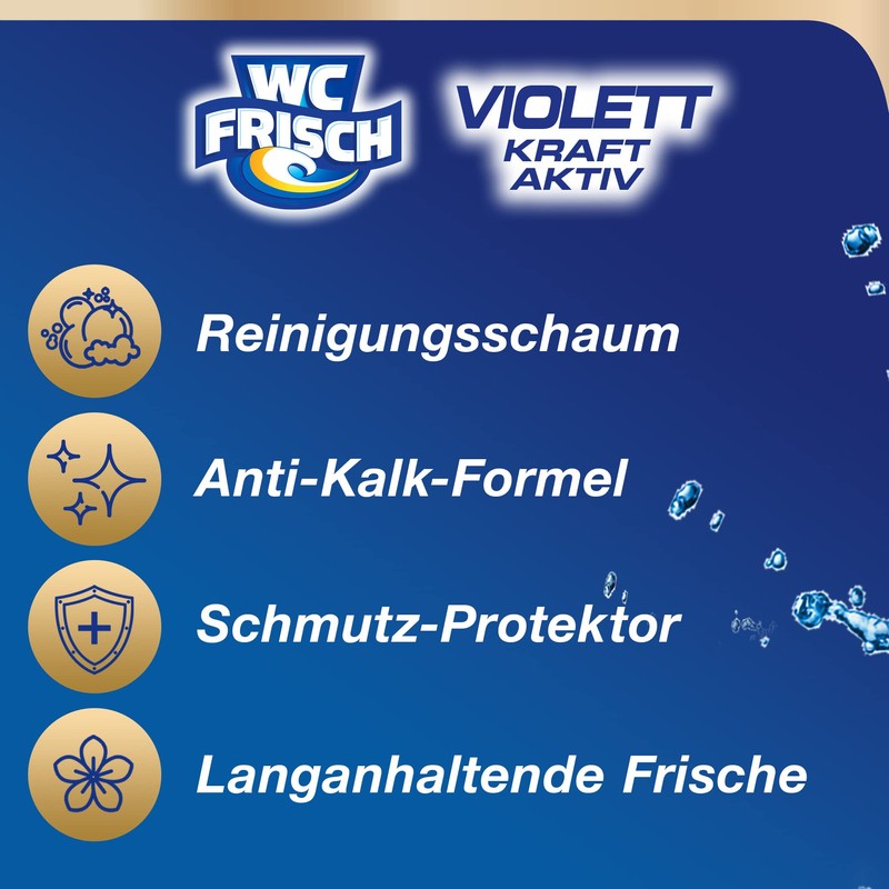 WC Frisch Kraft Active Blue Rinse Flower Freshness with 50%