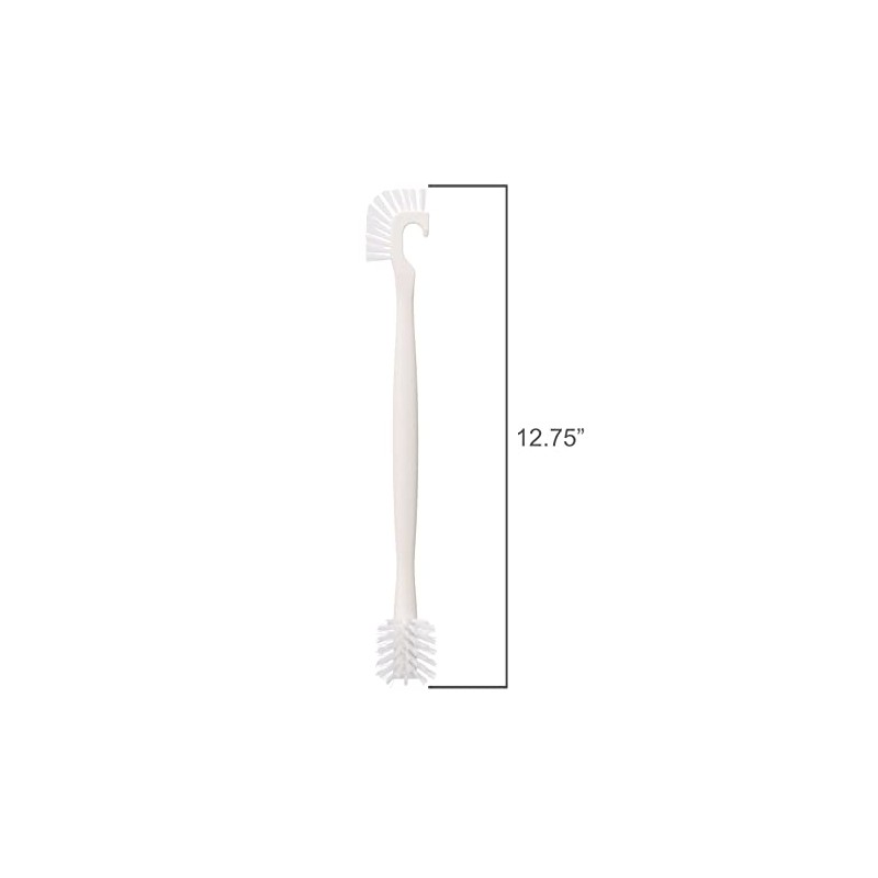 Redecker White Line Universal Brush Strong Nylon Bristles Double Brush