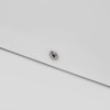 Lindby 'Pacon' (Splash-proof (Modern) in Aluminium Stainless Steel (1 Bulb,
