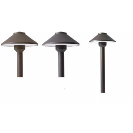 Pro-Trade PTH1 Path Light 15" Riser 2.5W 2700K LED - Brass Antique