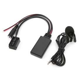 Car Bluetooth AUX Module,Bluetooth 5.0 AUX Cable Adapter with Microphone Replacement for Z4 E85 X3 E83 E39 E60 E61 E63 E64