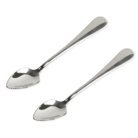Chef Craft Select Serrated Grapefruit Spoon, 9 inch 2 piece set, Stainless Steel