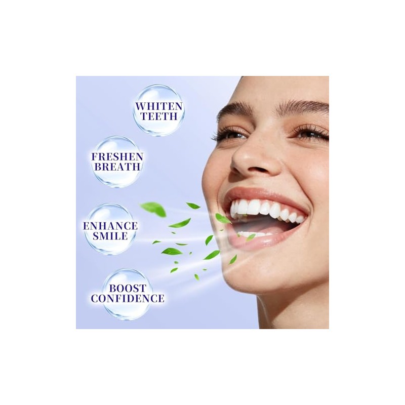 Purple Tiras Blanqueadoras Dientes White White-Strips Blanqueador de Dientes Blanqueamiento