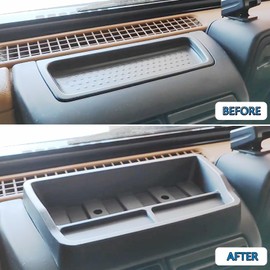 Timilge Dashboard Tray Center Console Dash Storage Box Organizer for Wrangler TJ 1997-2006