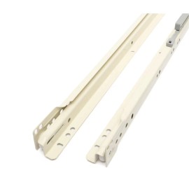 Everbuilt D68818E-W-W 18-Inch Bottom Mount Soft Close Drawer Slides