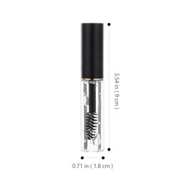 Gel Moldeador de Cejas Transparente 10g, 2 Piezas para Maquillaje Diario