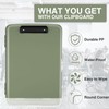 Sooez Clipboard with Storage, High Capacity Nursing Clipboard with Pen