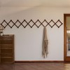 SKOLOO Accordion Wall Hanger, Modern Expandable Coat Rack Wall Mounted,