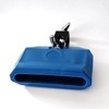 Plastic Musical Jam Block, Latin Percussion Instrument, Blue，Hand Percussion (Blue)