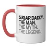 Sugar Daddy SugarDaddy The Man Myth Legend Gift Ceramic Mug,