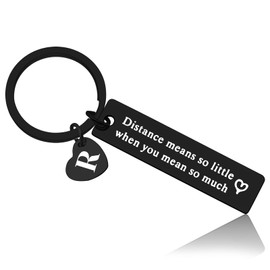 Vadaka Couple Keyring for Girlfriend Boyfriend His and Her Gift Long Distance Relationship Gifts Anniversary Keyring Gift