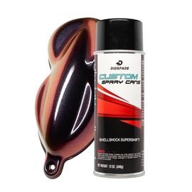 Chameleon Spray Paint 12oz Aerosol Color Shift Spray Paint for Cars, Bikes, Wheels (Metallic Black, Red, Orange, Gold (SHELLSHOCK))