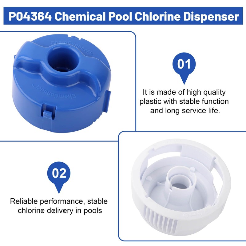 P04364 Pool Chlorine Dispenser Compatible with All Above Ground Pools