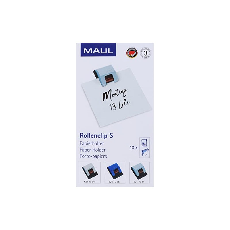 Maul 6241084 10pièce Plastic – plastic binding combs (, Grey,