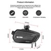 WILD MAN 1.2L Cycling Waterproof Hard Shell Bike Saddle Bag