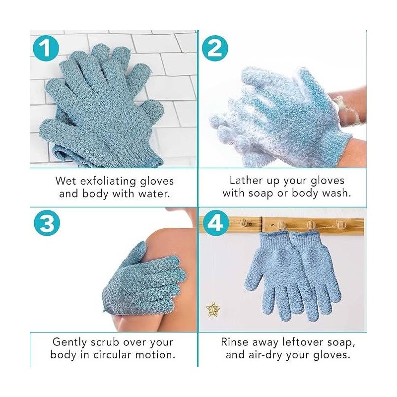 Exfoliating Gloves (Heavy Exfoliation)