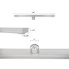 Uni-Green 24 Inch Tile Insert Linear Shower Drain with Leveling