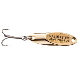 Acme Tackle SW11T/GG Kastmaster with Flash Tape Gold Gold, 1/2 oz.
