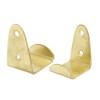uxcell Picture Photo Frame Metal Brace Bracket Hanger Gold Tone