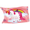 Rahmenlos® Design Flag: Pink Unicorn Pony