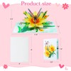 D4DREAM Dragonfly Gifts for Women - Daffodils Flower Dragonfly Pop