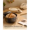 Praknu Cast Iron Pot for Bread Baking Set (26 cm