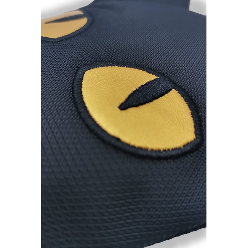 P.Golf Black Cat Head Cover (UT Single Item)
