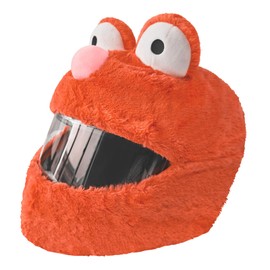 Motorcycle Helmet Cover Funny Design and Gifts (Cover Only, Helmet Not Included) Comprehensive Warmth (ORANGE)