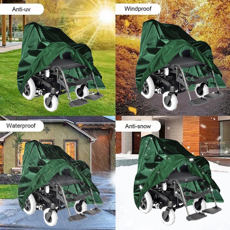 Wheelchair Storage Cover for Elderly Disabled - Mobility Scooter Protector,