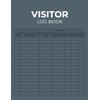 Visitor Log Book: Record and Track Guest Sign In and