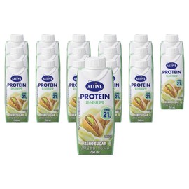 Altive Protein Pistachio Flavor, 250ml, 18 pieces / 얼티브 프로틴 피스타치오맛, 250ml, 18개