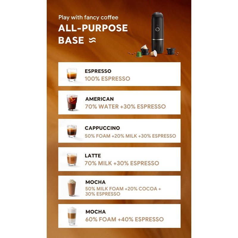 i Cafilas Portable Electric Espresso Coffee Maker Electric Coffee Machine