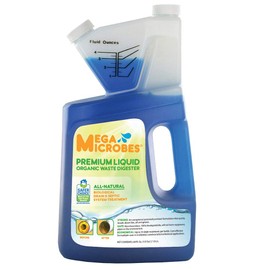 MegaMicrobes MML-5GL MML-64FL No-Mixing Liquid Drain, Septic, Trap and Pump Treatment, 64-Ounce Bottle