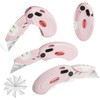 Box Cutters Utility Knife Set Lightweight 4- Pack Folding Razor