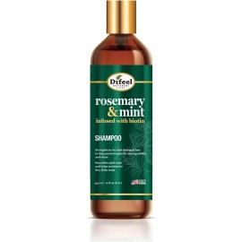 Champú Difeel Elevated Rosemary Mint Con Biotina 12 Oz. - El