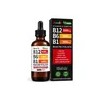 Vitamina B12 Líquida KAKEWEEU Complejo B con Metilcobalamina, para Cerebro
