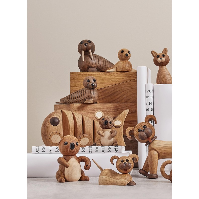 Spring Copenhagen Handmade Dark Oak Walrus - Ross the Arctic