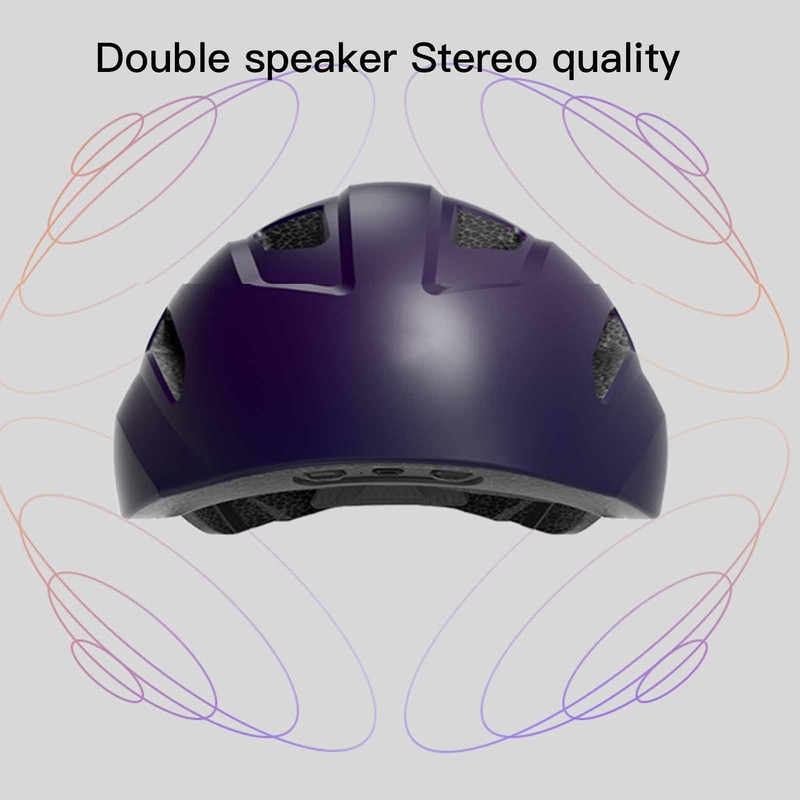 Smart Bike Helmet Multi People Intercom Bluetooth Cycling Helmet with